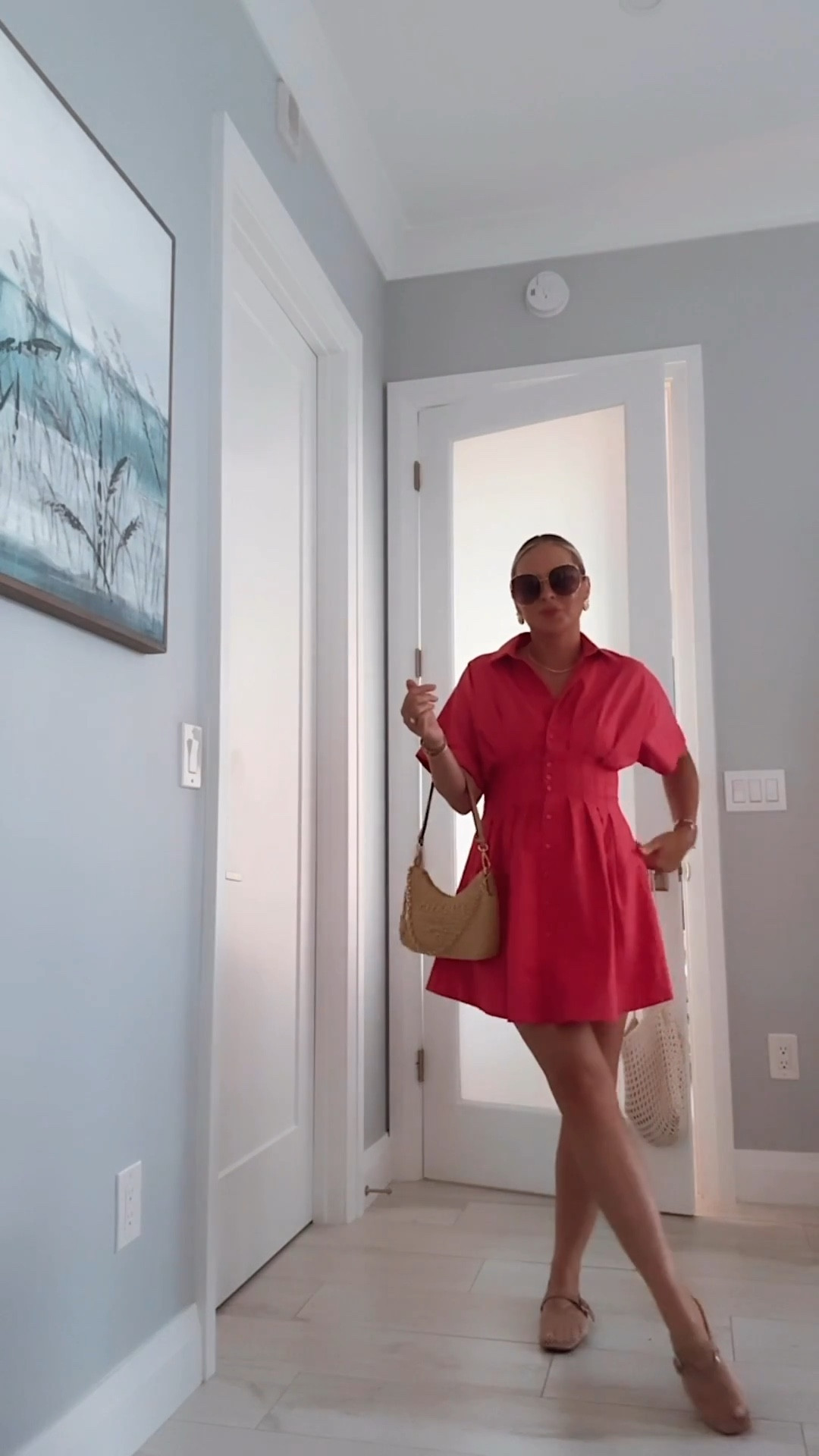 Wearing small💕🌸- lots of colors and so flattering on! Beautiful material too! Easy to throw on and go! 

Mesh flats. Dress. 



#LTKStyleTip #LTKActive #LTKWorkwear