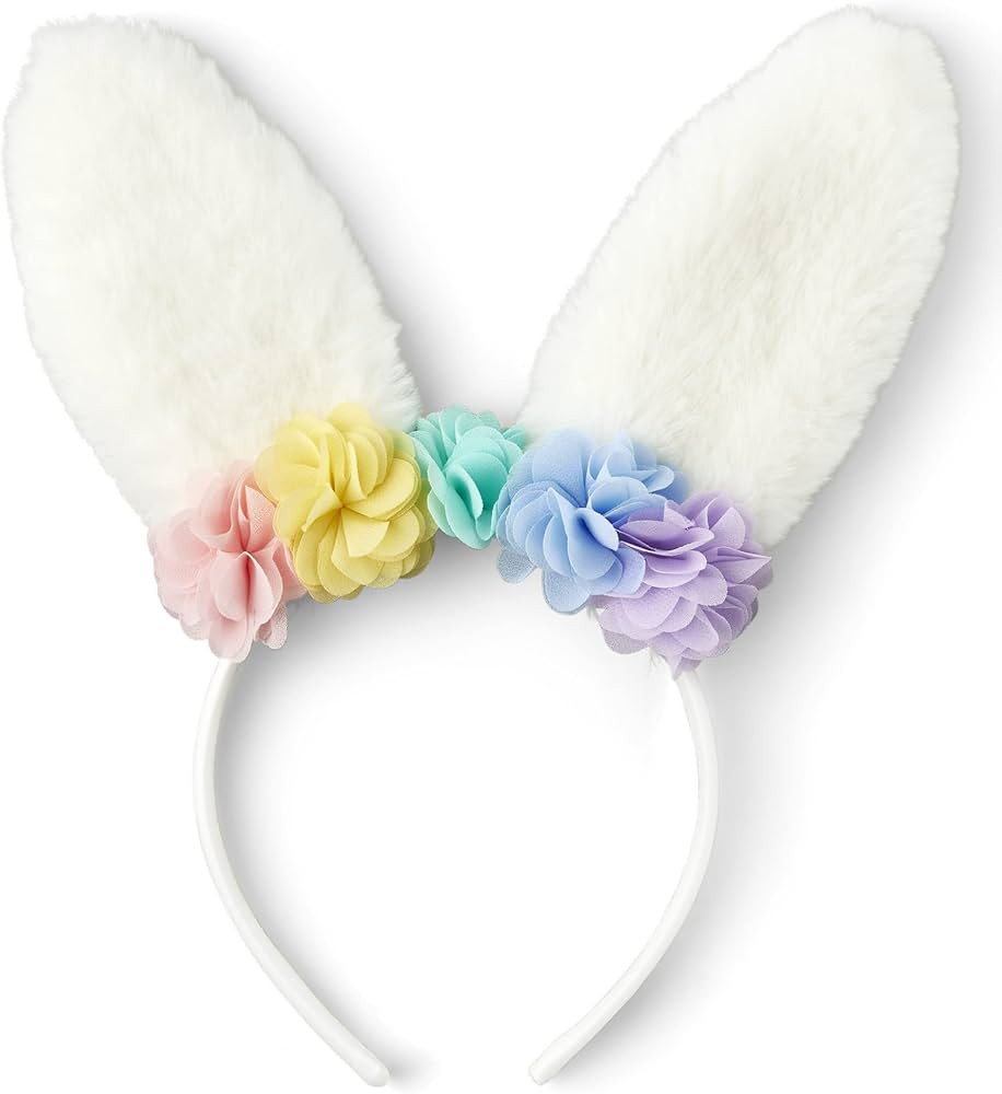 The Children's Place Girls Flow Crown Headband Hair Accessory, Bunny Flower, 1 Count (Pack of 1) | Amazon (US)
