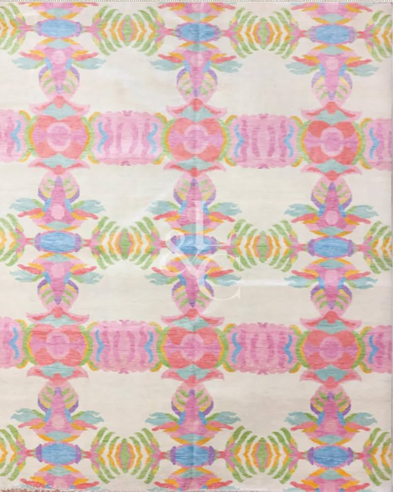 Sissy - 100% Hand-Knotted Wool Area Rug 8' x 10' | Amazon (US)