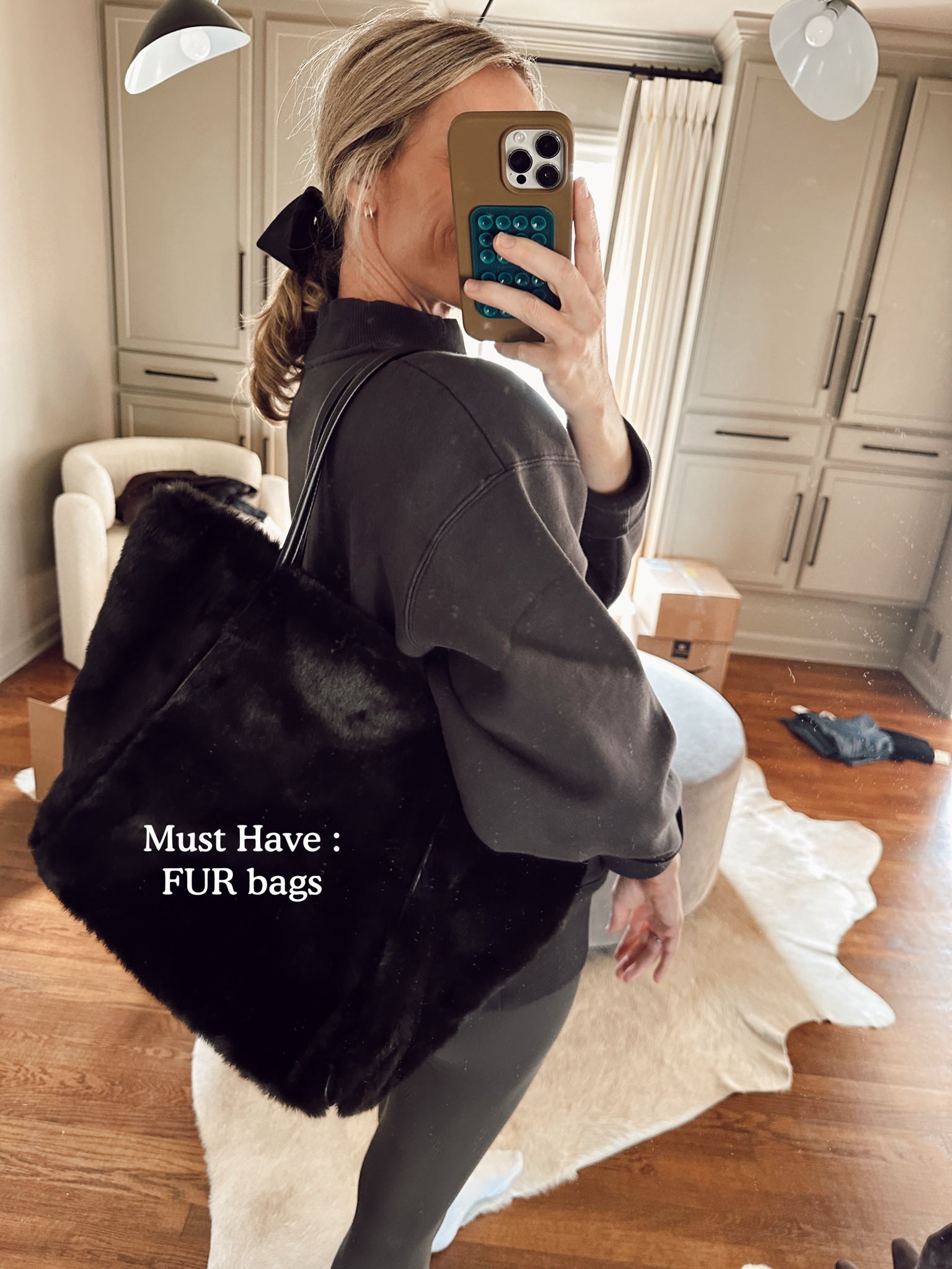 My favorite texture this season! I love my fur bags and wear ALL the time. Sherpa / Fur are great gifting items too. 

#LTKItBag #LTKHoliday #LTKSaleAlert