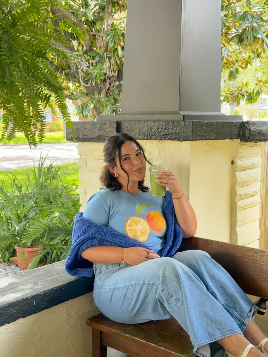 The Orange Baby Tee | The Beach Club Shop