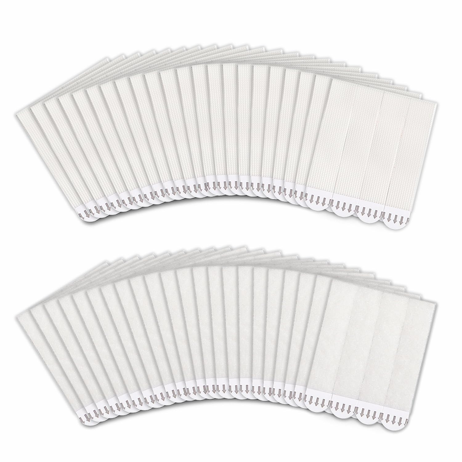 MOVELYST 60-Pairs(120 Strips) Large Picture Hanging Strips Heavy Duty, Removable Hook and Loop Ta... | Amazon (US)