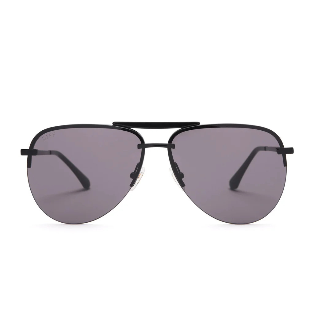 TAHOE - BLACK + GREY SUNGLASSES | DIFF Eyewear