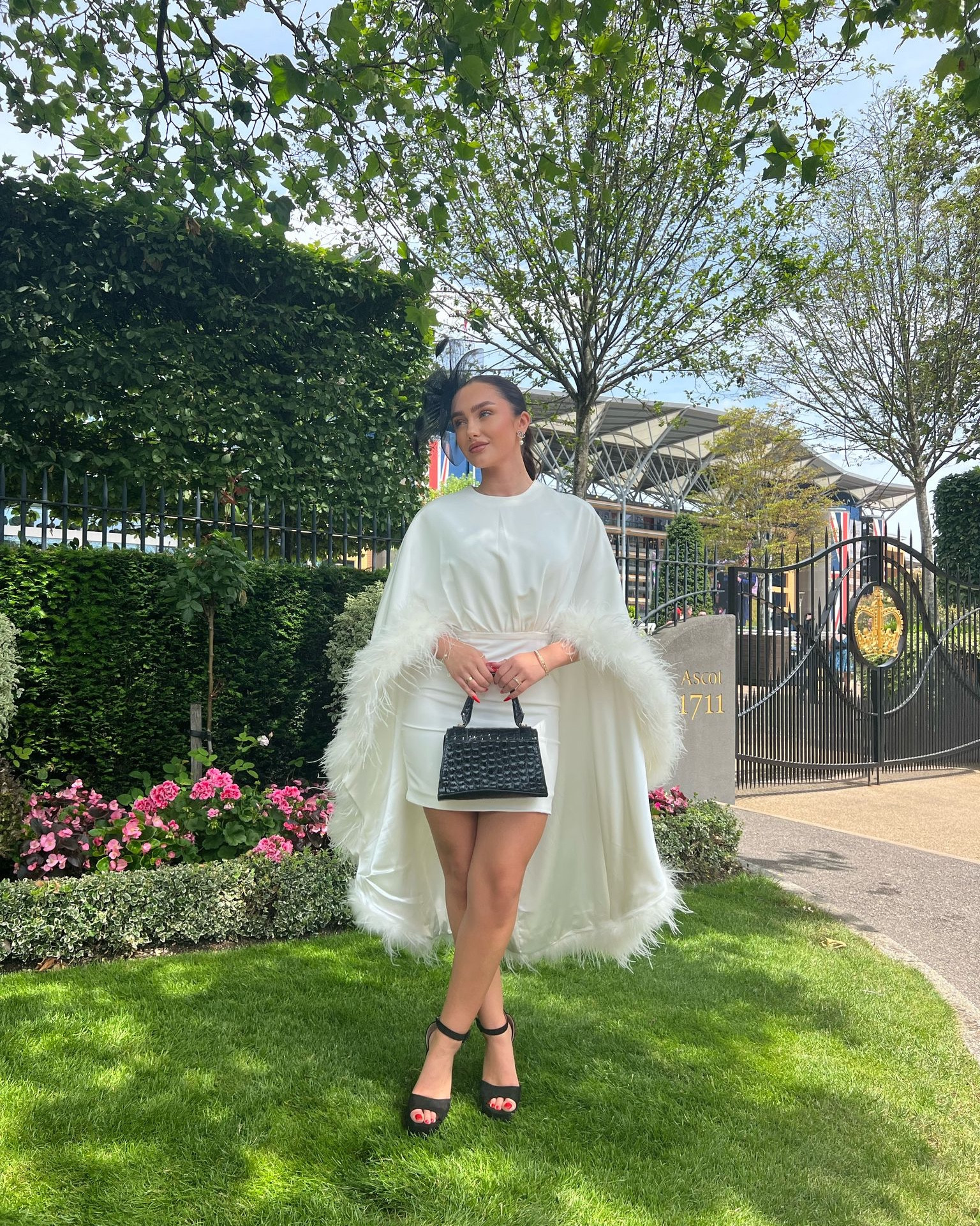 Club L London white dress with cape 🤍

#LTKpartywear #LTKspring #LTKuk