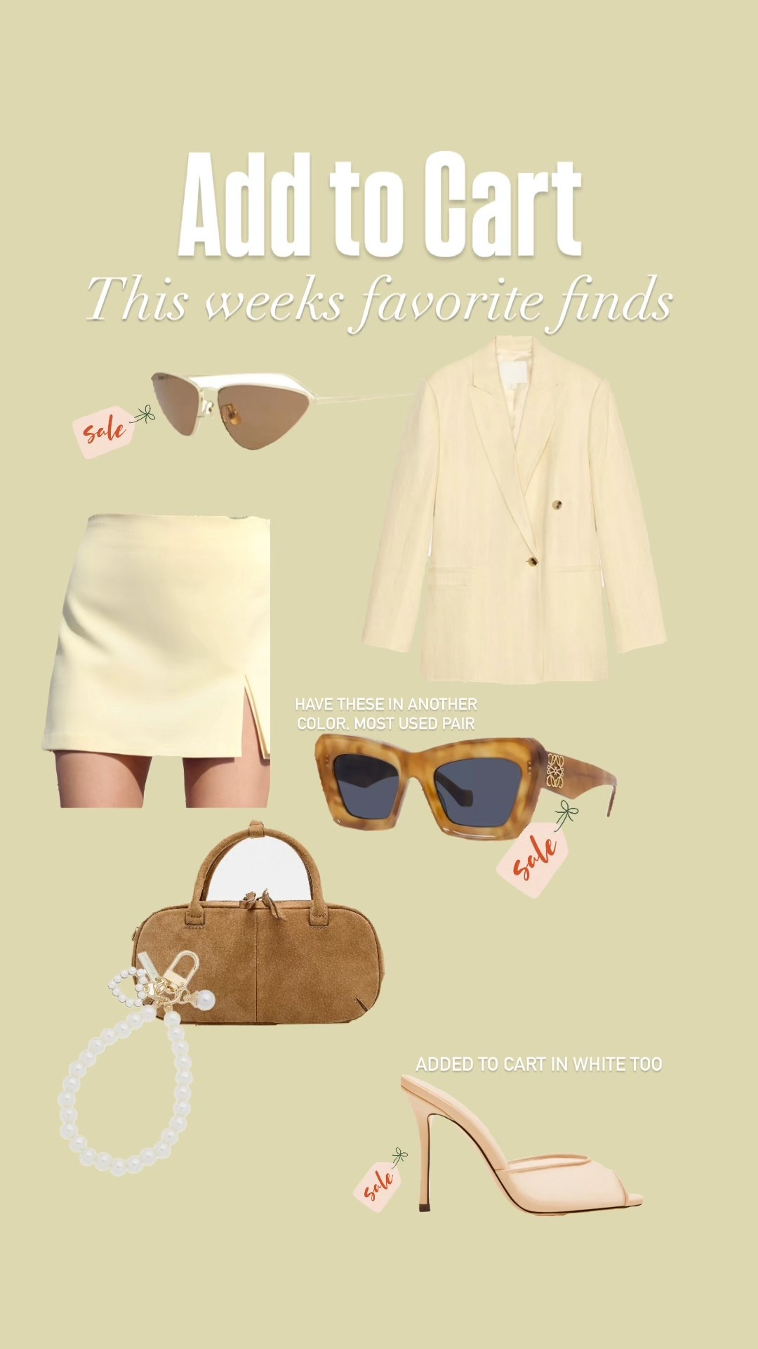 April favorites and some are on major sale. Lots of these make the best Mother’s Day gift.


Mother’s Day gift
Mom finds
Butter yellow
Sunglasses 
Zara finds 

#LTKGiftGuide #LTKStyleTip #LTKSaleAlert