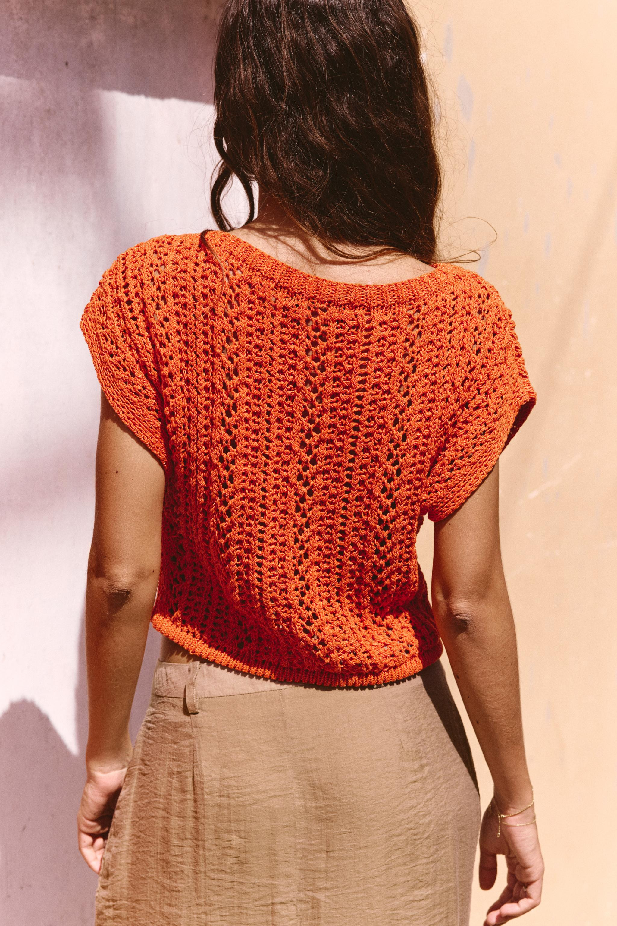 KNIT CROP TOP | Zara US