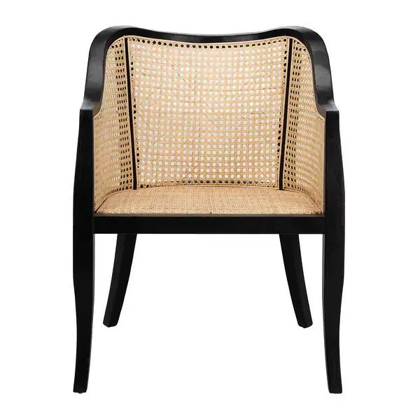 SAFAVIEH Maika Cane Dining Chair - 23.6" x 23.8" x 32.7" | Bed Bath & Beyond