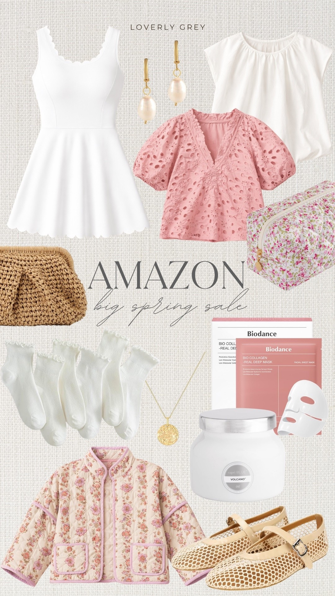 Must-have items from the Amazon big spring sale! I am loving the the pink eyelet top and floral jacket! I also can’t believe the volcano candle is part of this sale which is a must-have home item! 

#LTKSaleAlert #LTKSeasonal #LTKHome