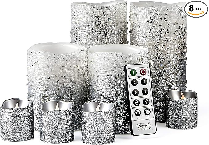 Furora LIGHTING LED Flameless Candles with Remote – Battery-Operated Flameless Candles Bulk Set... | Amazon (US)