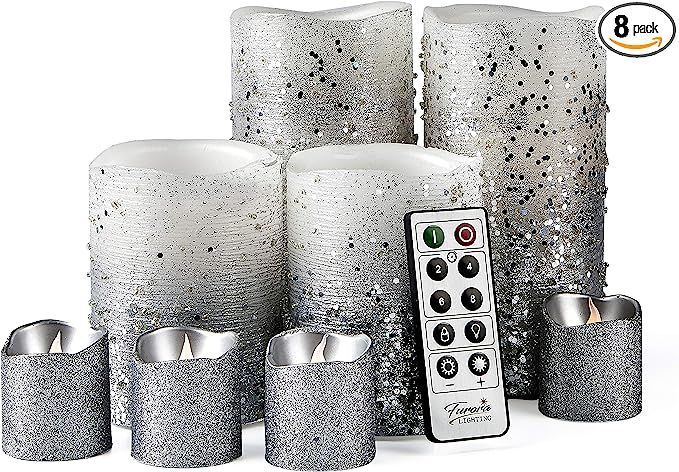 Furora LIGHTING LED Flameless Candles with Remote – Battery-Operated Flameless Candles Bulk Set... | Amazon (US)