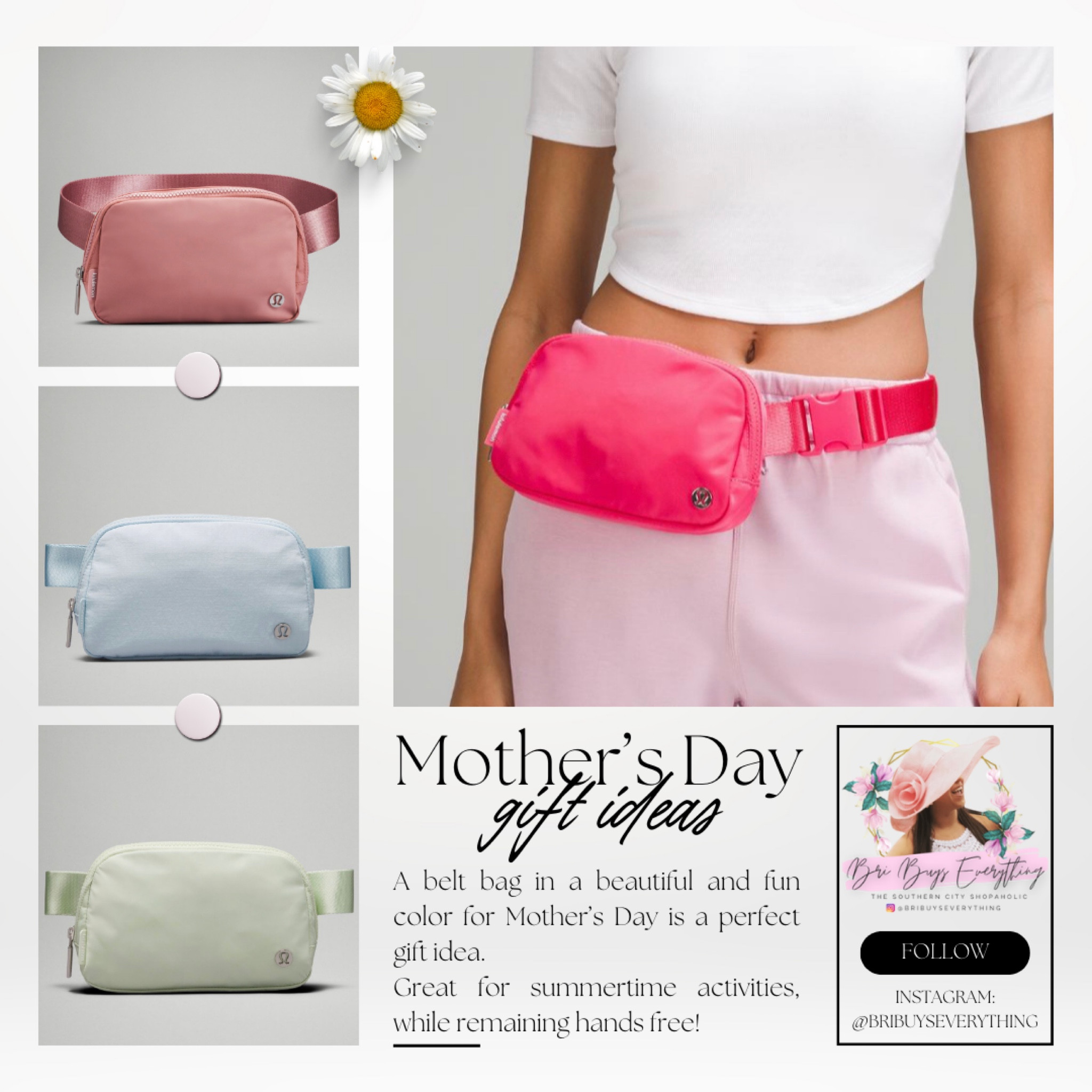 Lululemon Belt Bags in fun, summer colors! 

#LTKunder50 #LTKGiftGuide #LTKFind