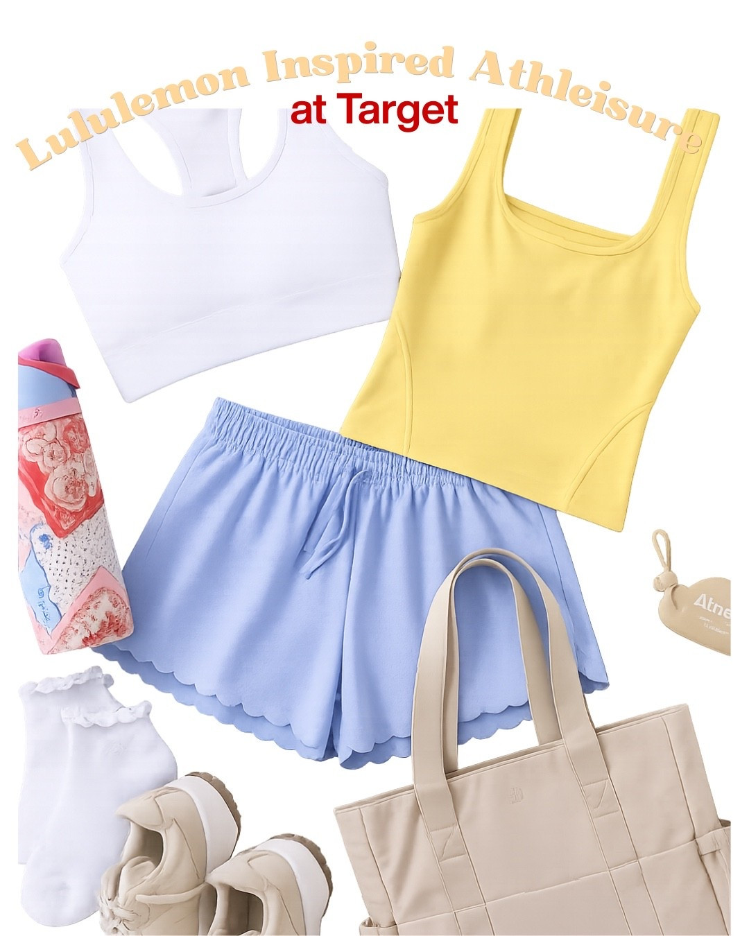 ✨SCROLL TO SHOP✨
The scalloped running shorts?! Are you kidding me 🤭 loving this Target athleisure outfit.

#LTKootd #LTKfitnessgoals #LTKActive