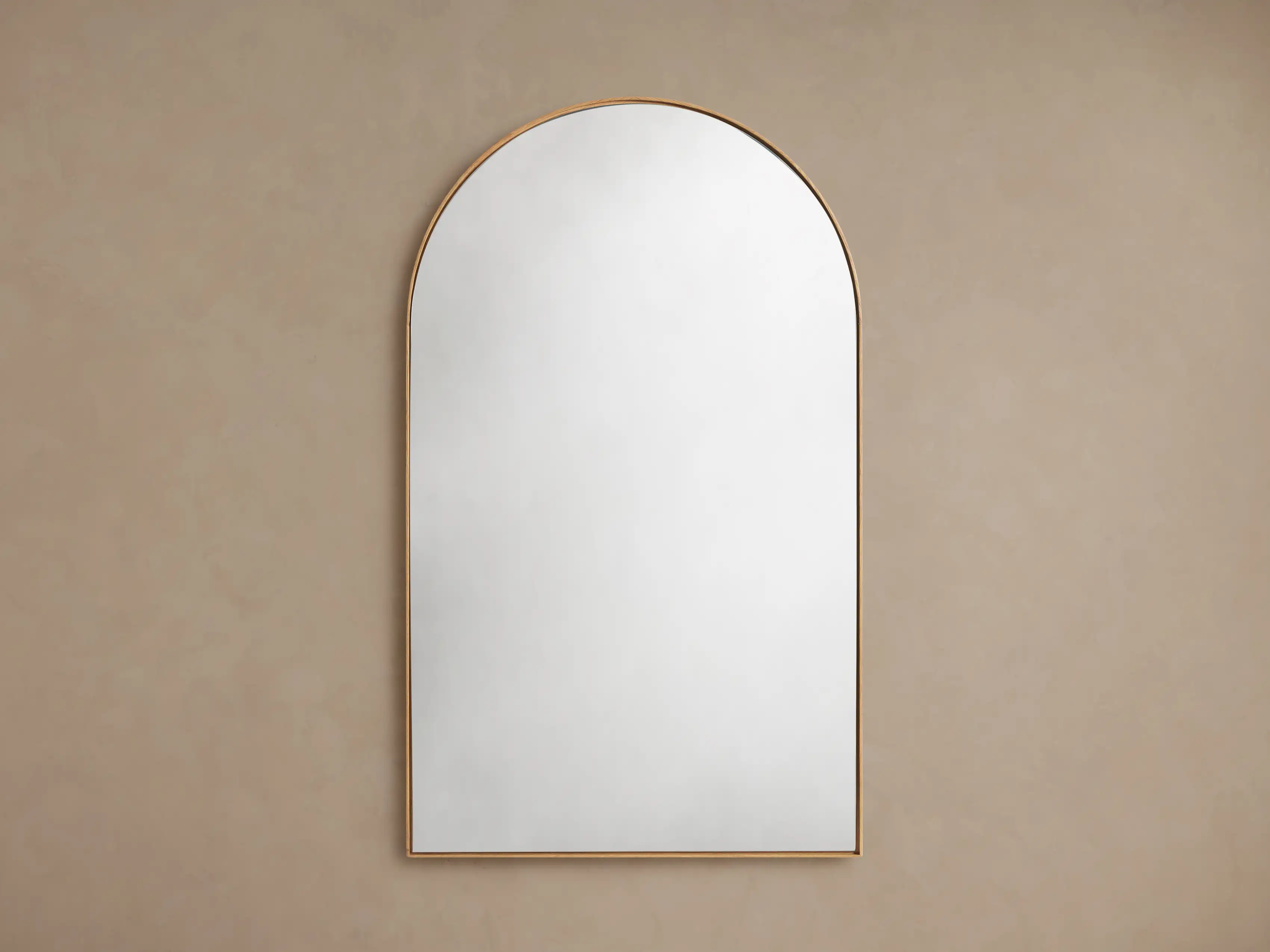 Lira Oak Arch Wall Mirror | Arhaus