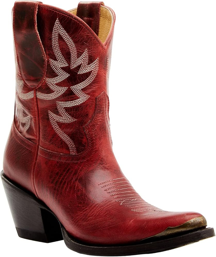 Idyllwind Women's Wheels Western Booties Pointed Toe Red - Fueled by Miranda Lambert | Amazon (US)