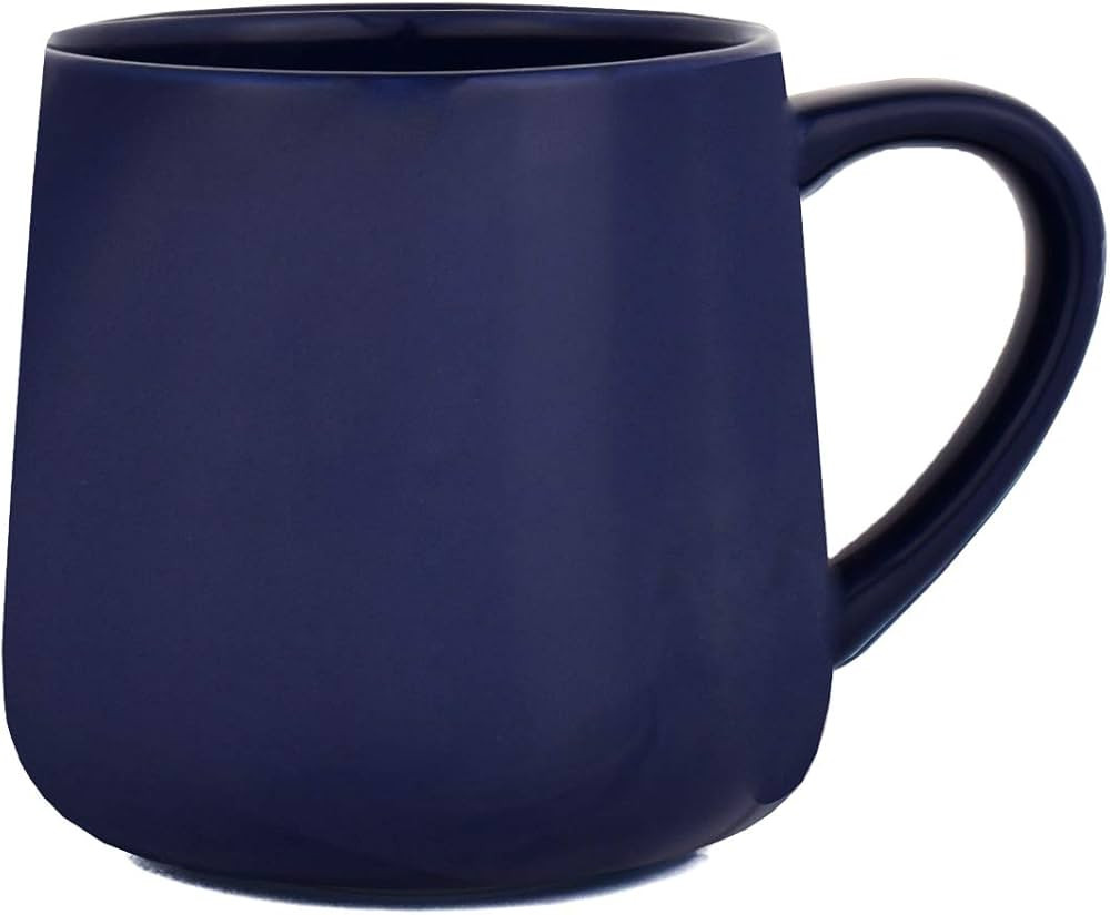 Bosmarlin Large Glossy Ceramic Coffee Mug, Tea Cup for Office and Home, 18 oz, Suitable for Dishw... | Amazon (US)