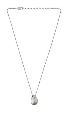 Luv AJ The Metal Bean Necklace in Silver from Revolve.com | Revolve Clothing (Global)