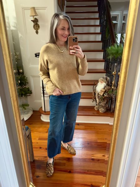 Make any outfit look festive with a red lip! 

Camel sweater | Birdies Flats | Leopard Flats | Chico’s | Chico’s Jeans | red lipstickk

#LTKHoliday #LTKover40 #LTKstyletip