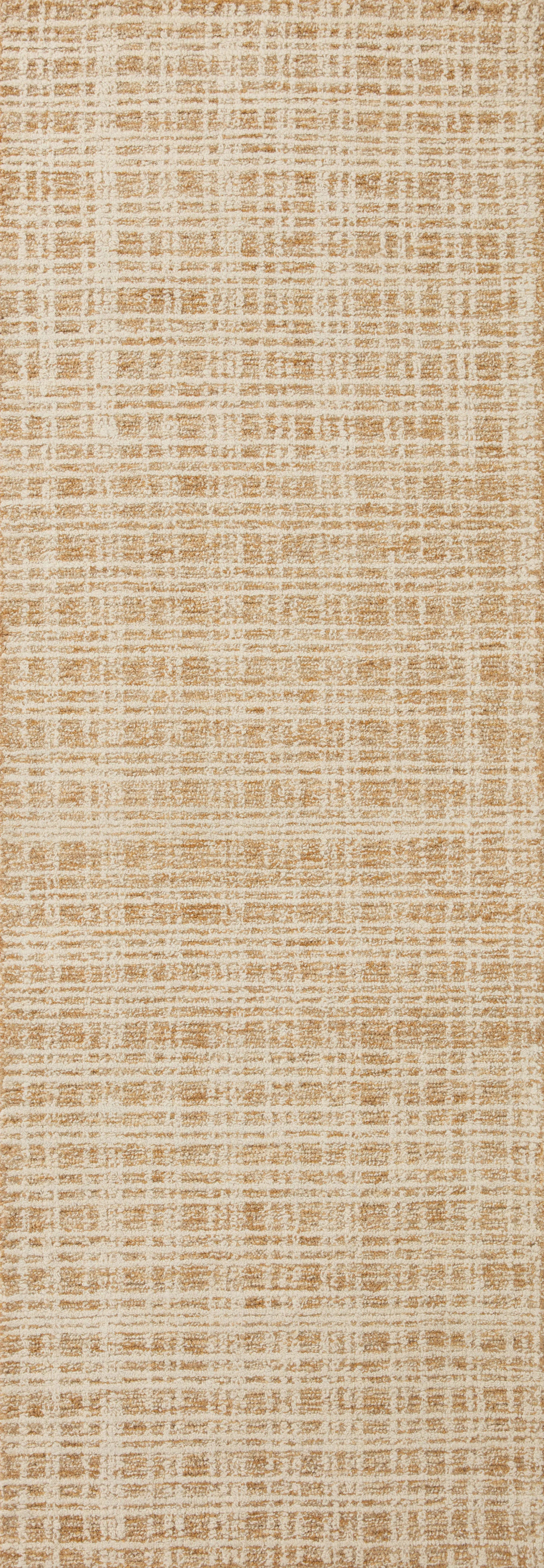 Chris Loves Julia x Loloi Polly Checkered Straw/Ivory Area Rug | Wayfair North America