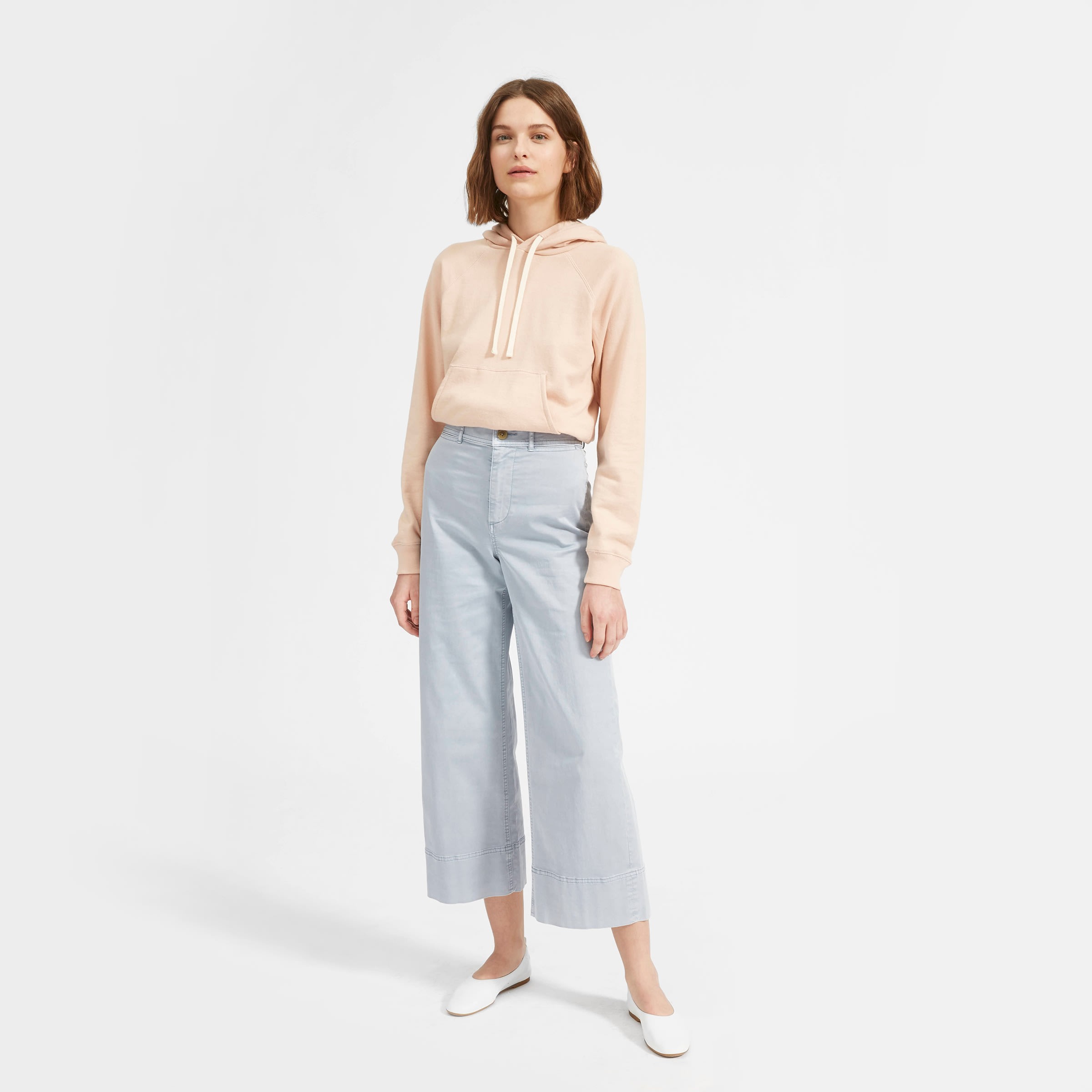 The Lightweight French Terry Shrunken Hoodie | Everlane