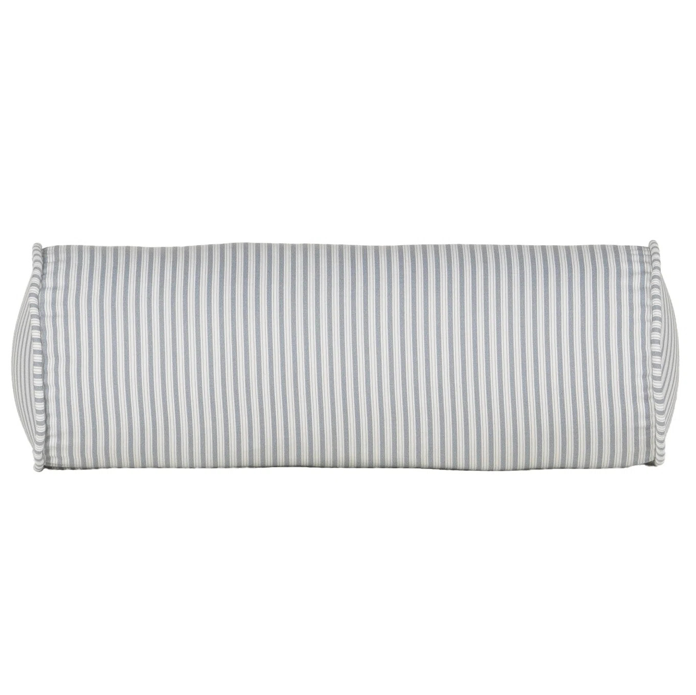Birch Lane Polo Stripe Calypso Piped Bolster Pillow | Birch Lane