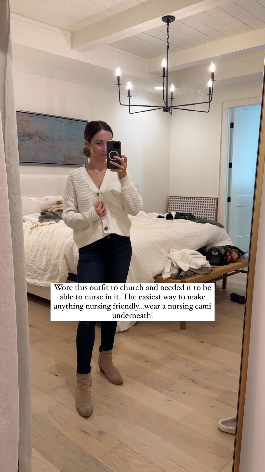 My favorite nursing friendly cami. I have it in four colors. 

#LTKBump #LTKFamily #LTKBaby