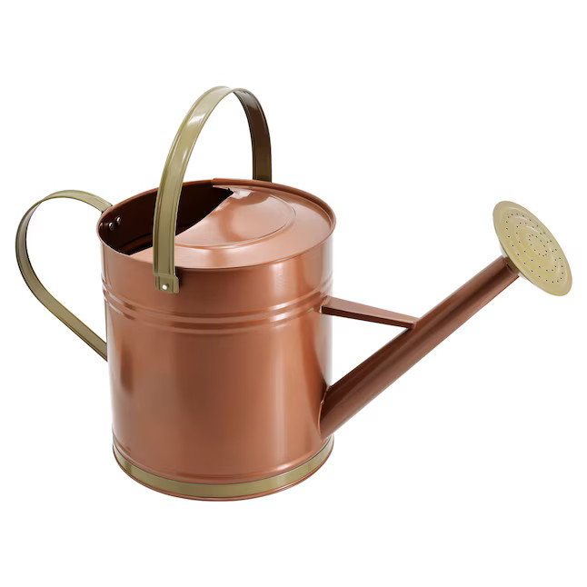 Arcadia Garden Products Classic Bronze 2.6-Gallons Bronze Metal Classic Watering Can | Lowe's
