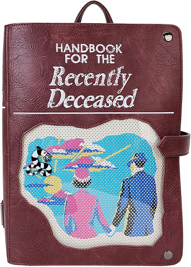 Loungefly Beetlejuice Handbook For The Recently Deceased Pin Trader Backpack | Amazon (US)