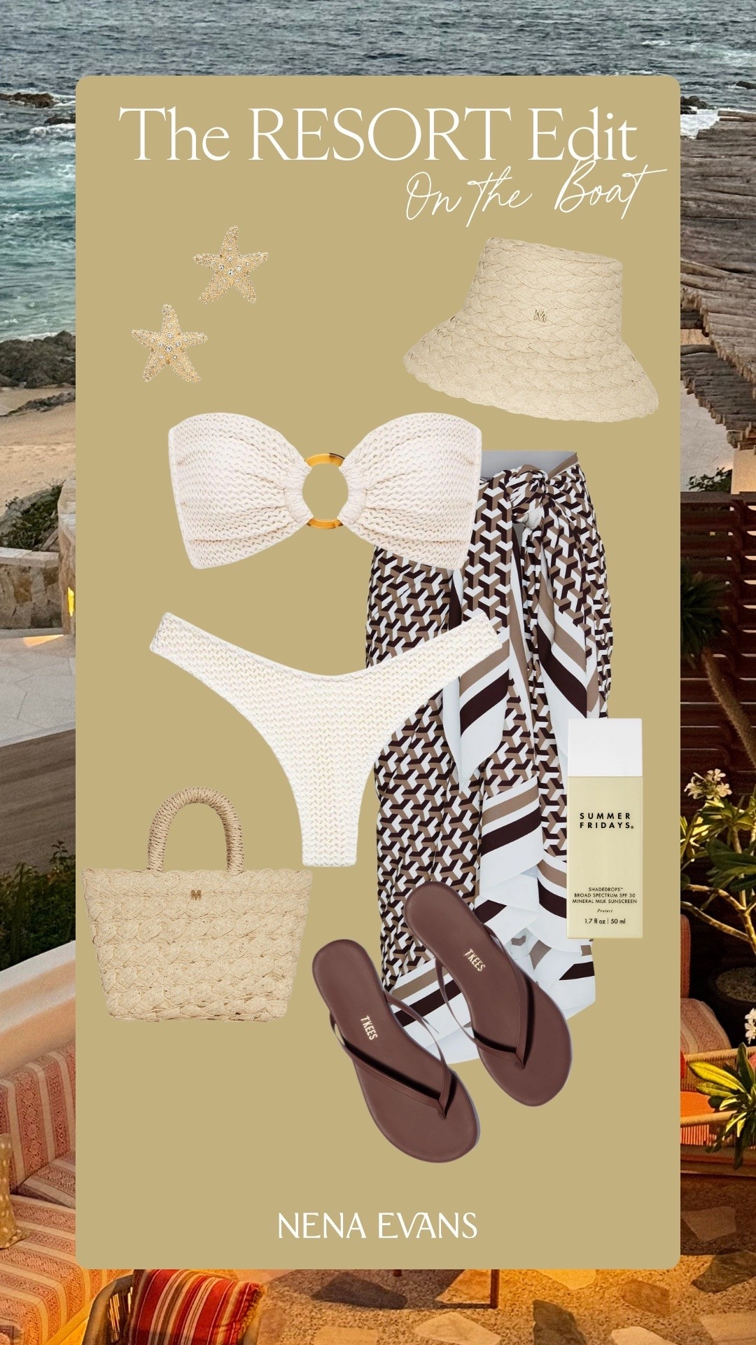 The Resort Edit: On the Boat 🛥️ 

pool outfit, boat day outfit, boat outfit, beach outfit, vacation outfit, resortwear, outfit inspo, what to wear, resort style, swimsuit, swim, cover up, sun hat, sarong

#LTKSwim #LTKSeasonal