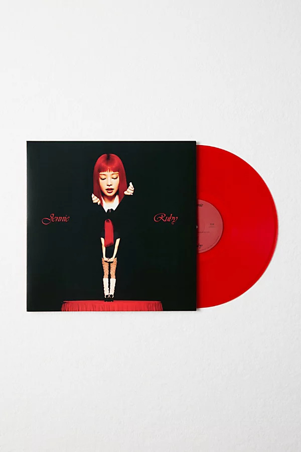 JENNIE - Ruby UO Exclusive LP in Translucent Red at Urban Outfitters | Urban Outfitters (US and RoW)