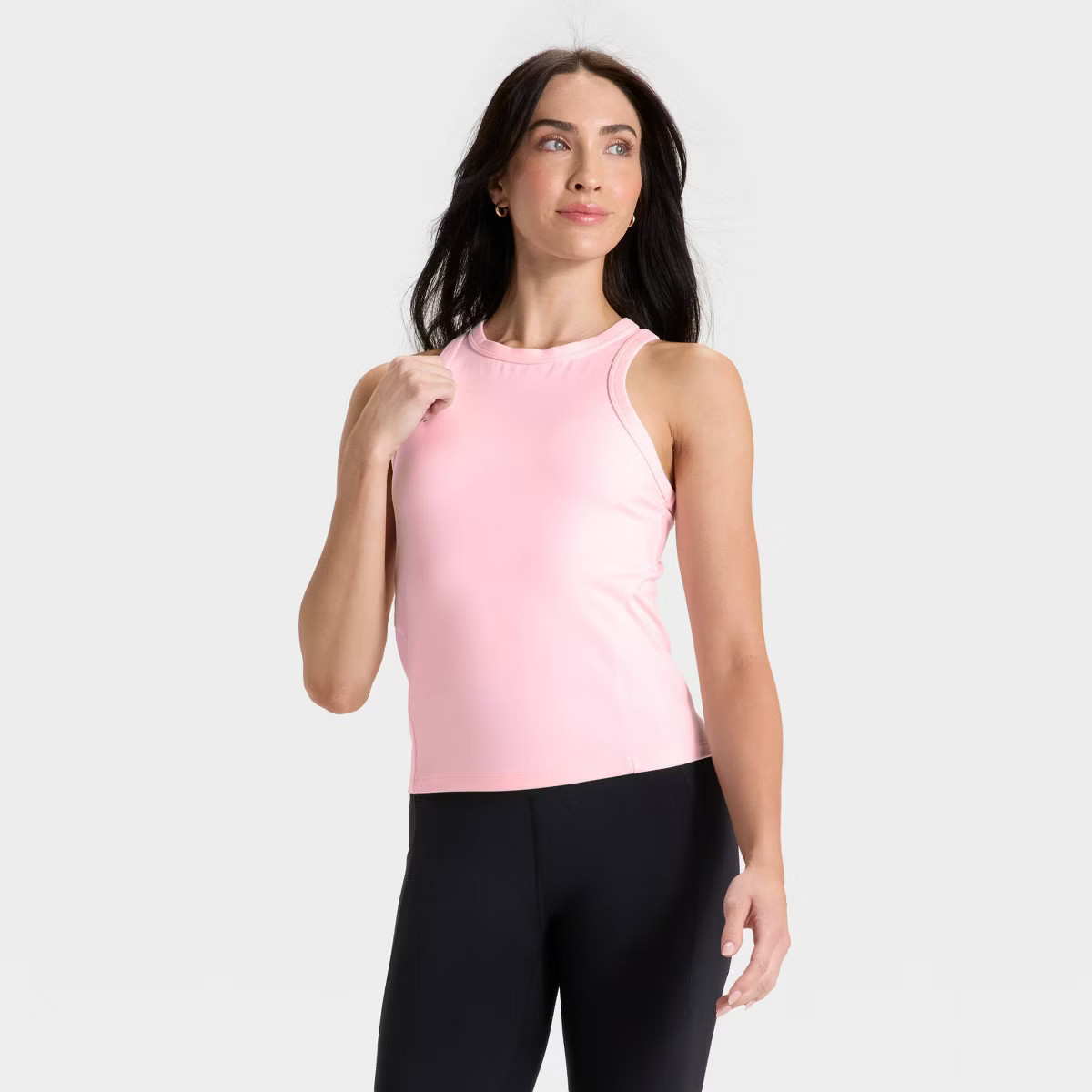 Women's High Neck Racerback Tank Top - All In Motion™ | Target