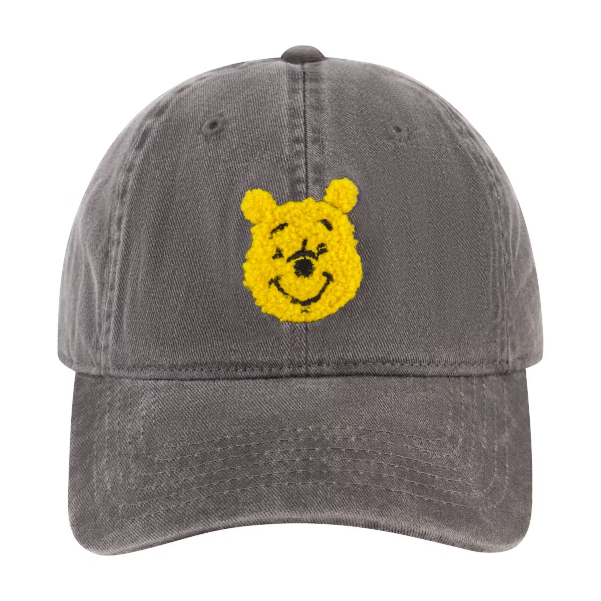 Disney Adult Winnie The Pooh Be Kind To Yourself Two Tone Dad Hat White/Pink One Size | Target