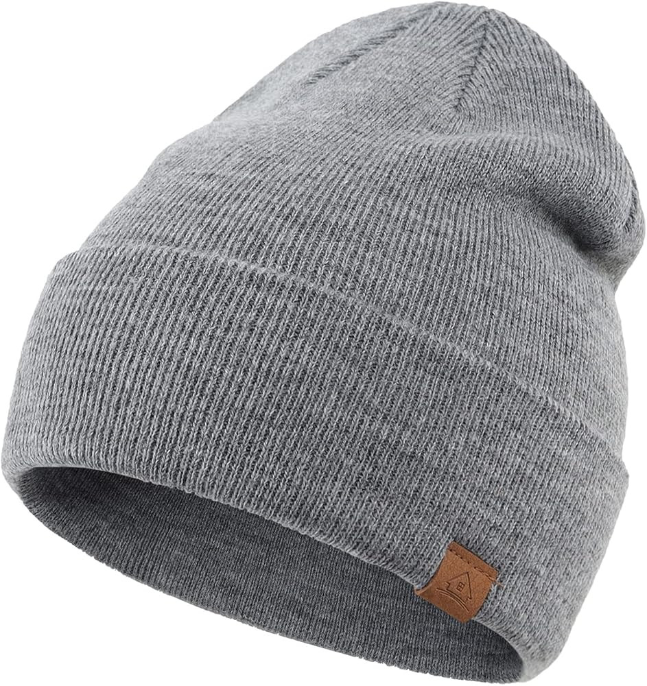 Home Prefer Toddler Beanie for Boys Girls Baby Kids Beanies Warm Knit Winter Hat | Amazon (US)
