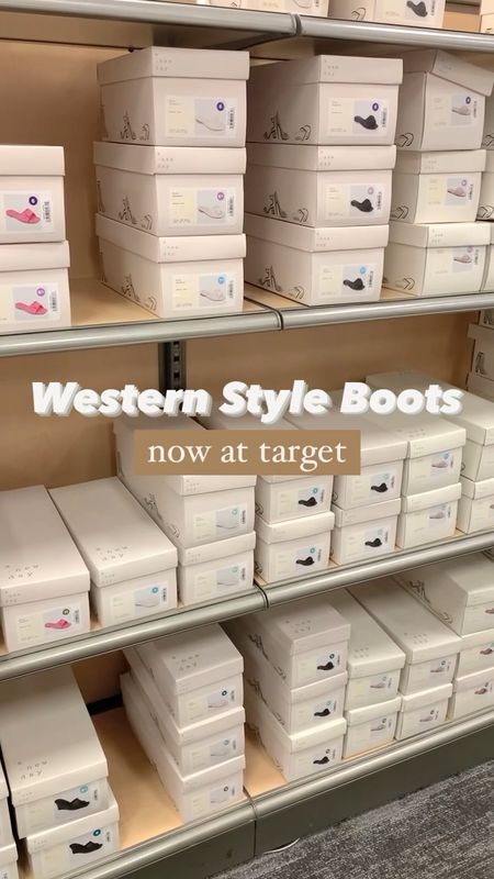 Western style boots at Target 🎯

#LTKFind #LTKshoecrush #LTKSeasonal