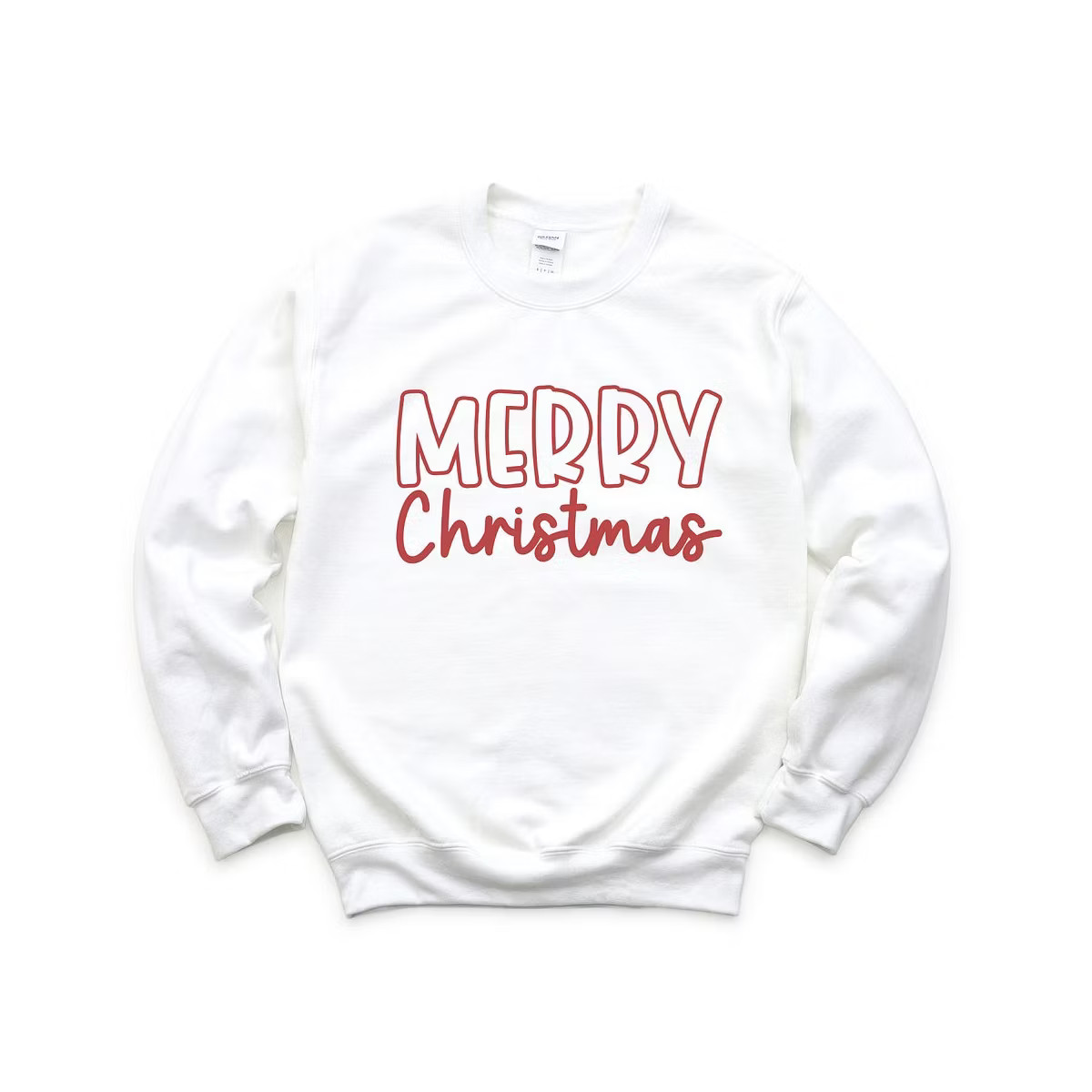 Simply Sage Market Women's Graphic Sweatshirt Merry Christmas Bold | Target