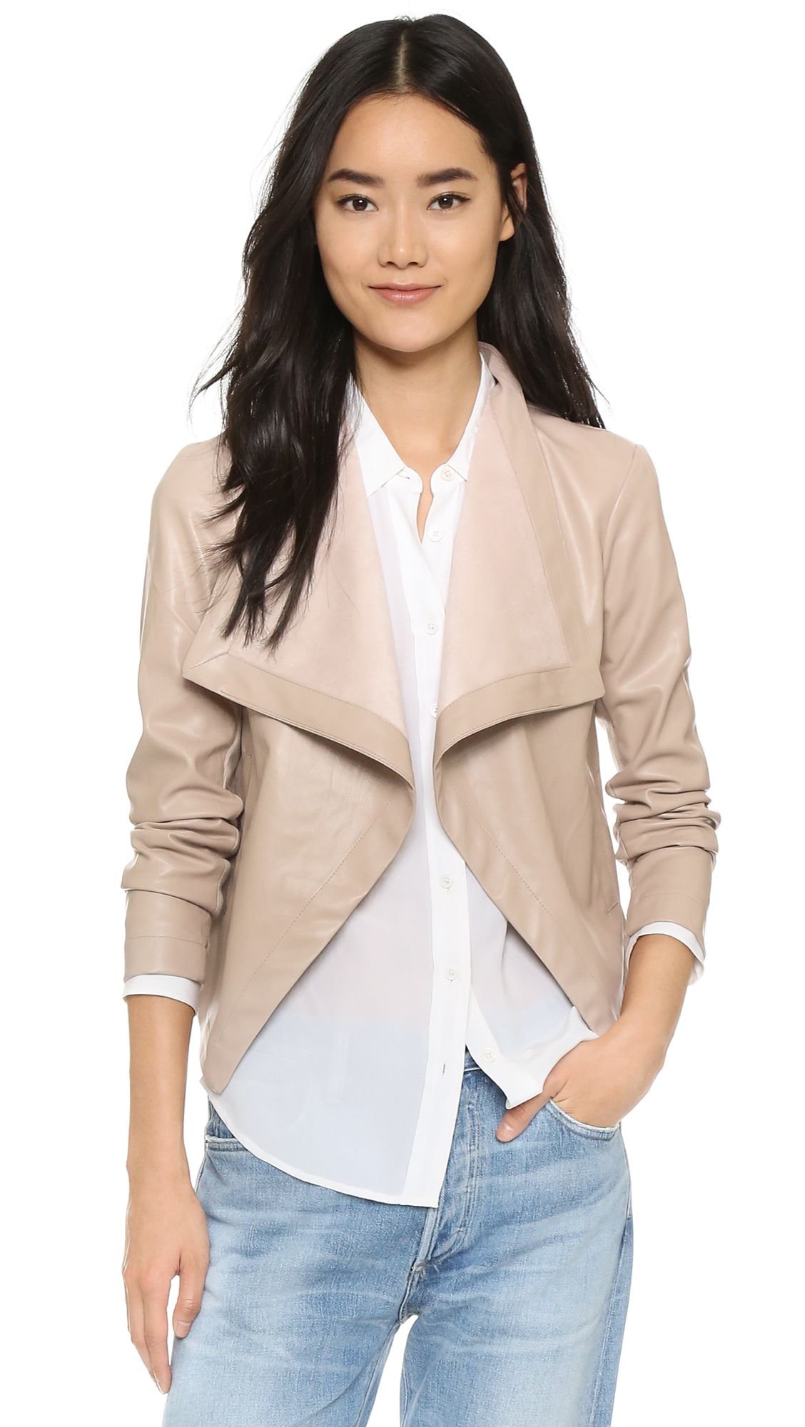 Ariana Drape Front Jacket | Shopbop