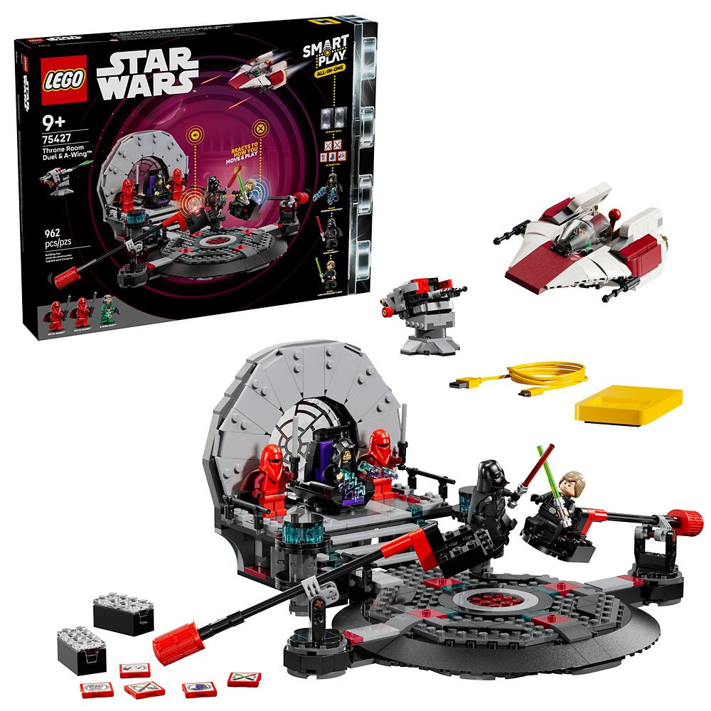 LEGO® Throne Room Duel & A-Wing 75427 – Star Wars – SMART Play™ | Disney Store