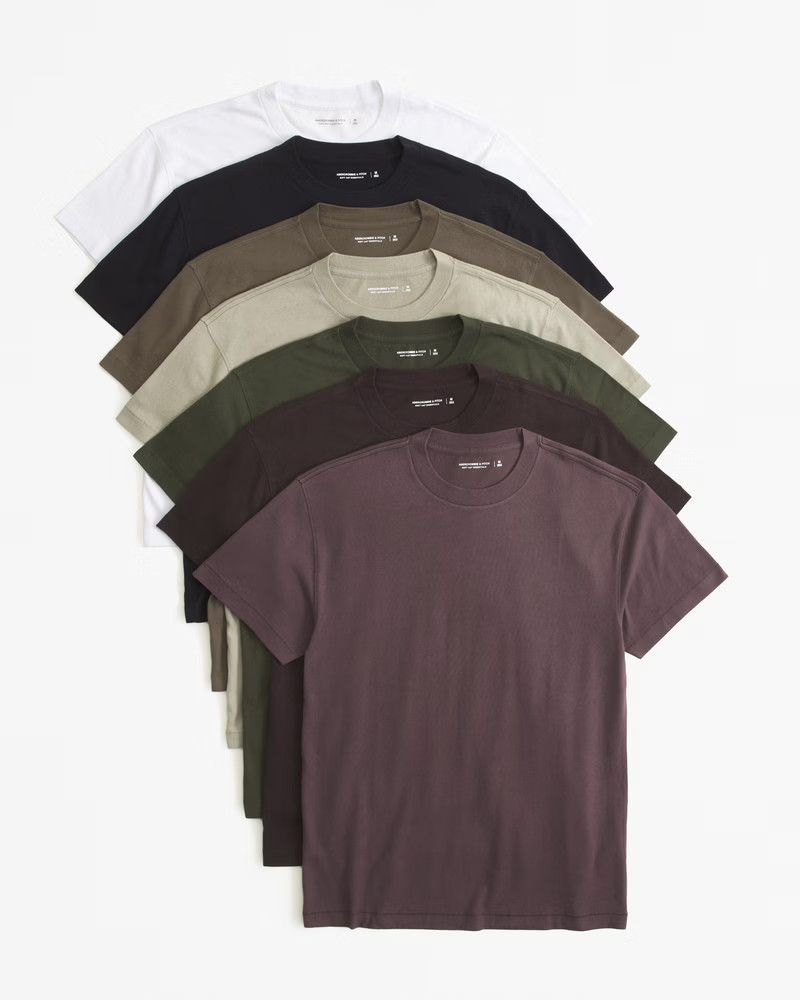 7-Pack Essential Tees | Abercrombie & Fitch (US)