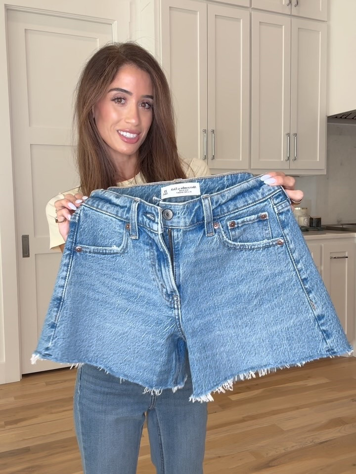 Denim shorts I love size 23 fit so well 

#LTKSaleAlert #LTKPetite