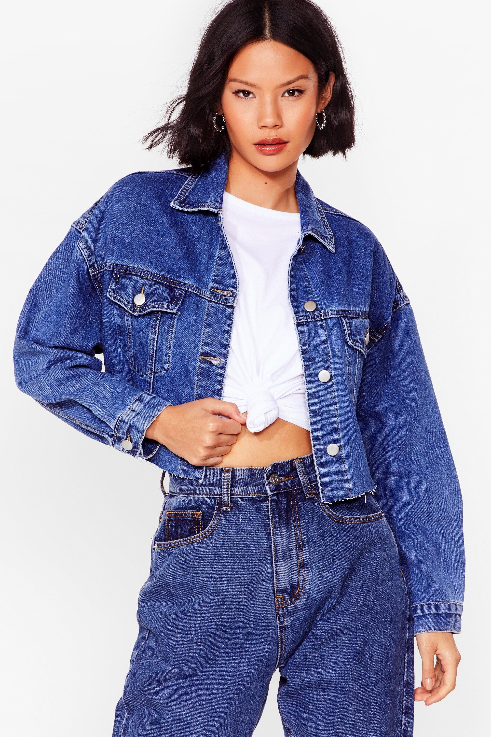 Smells Like Jean Spirit Cropped Denim Jacket | NastyGal (US & CA)