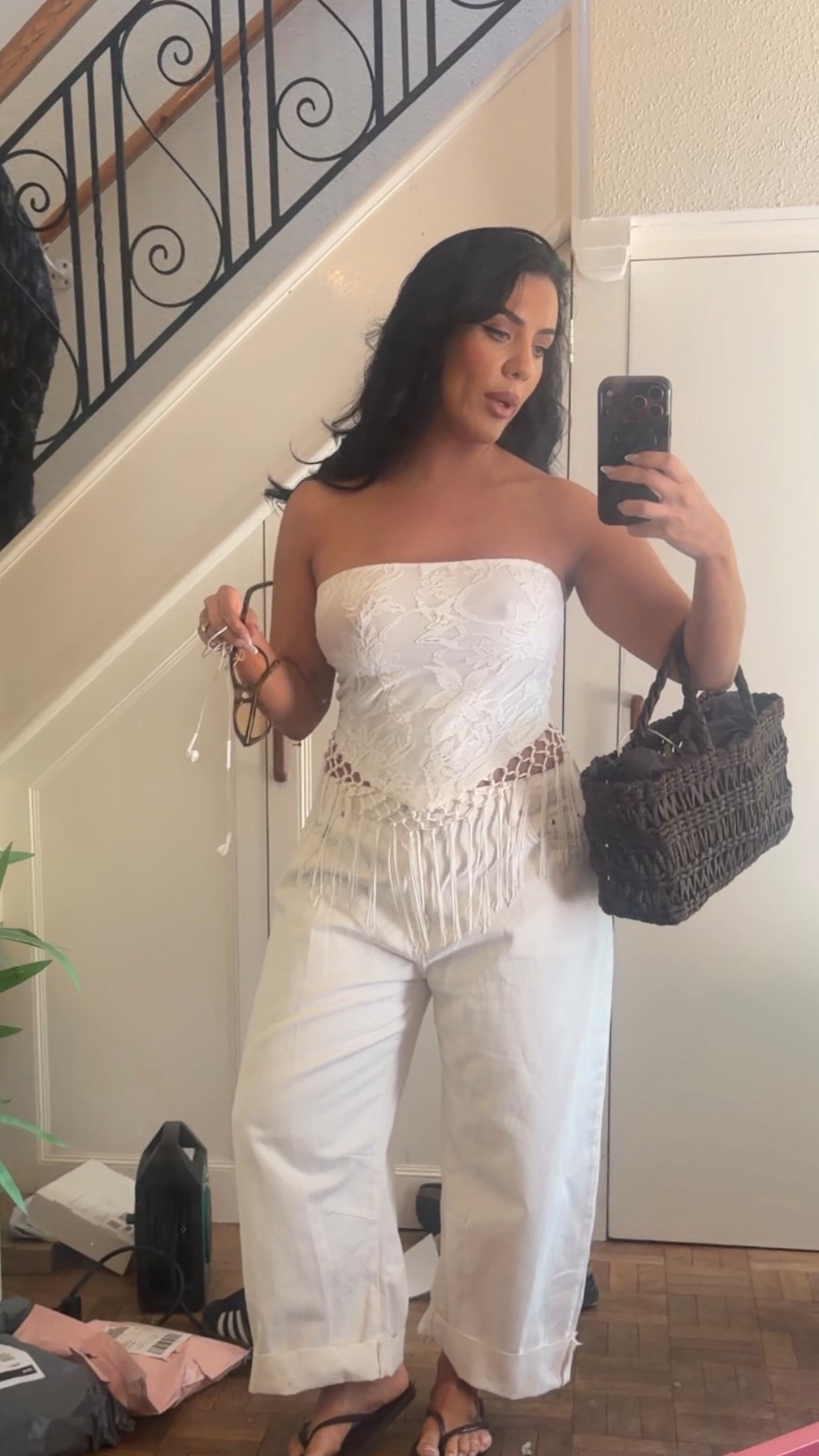 Summer Jeans and a nice top Outfit! 

Summer Style, Summer Outfit, Brunch Outfit, UK Summer, White Jeans, Fringed Top

#LTKuk #LTKsummer #LTKeurope