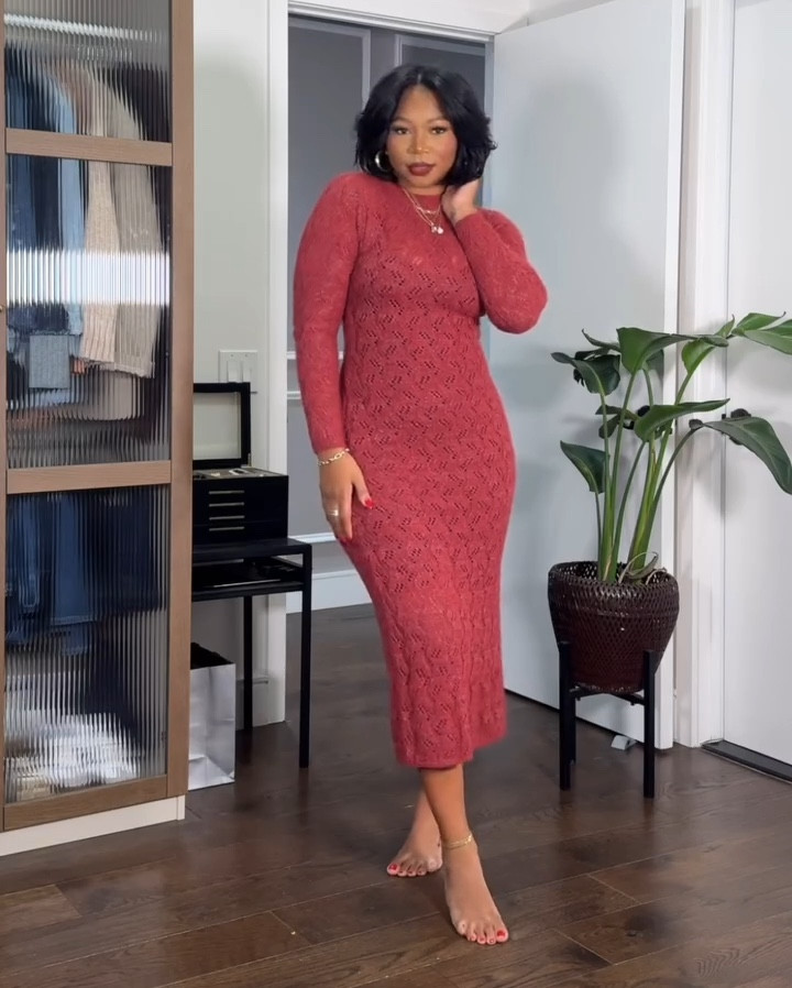 HOLIDAY LOOKS under $52 I am 5'9 200 lbs wearing a size medium in EVERYTHING EXCEPT the green off the shoulder, runs big so I am wearing a small. And a large in the lace top <3 the velvet red I could have even sized down to a small! happy shopping!!

#LTKMidsize #LTKHoliday #LTKStyleTip