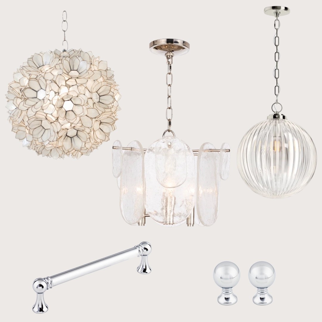 Bathroom chandelier and hardware 

#LTKHome