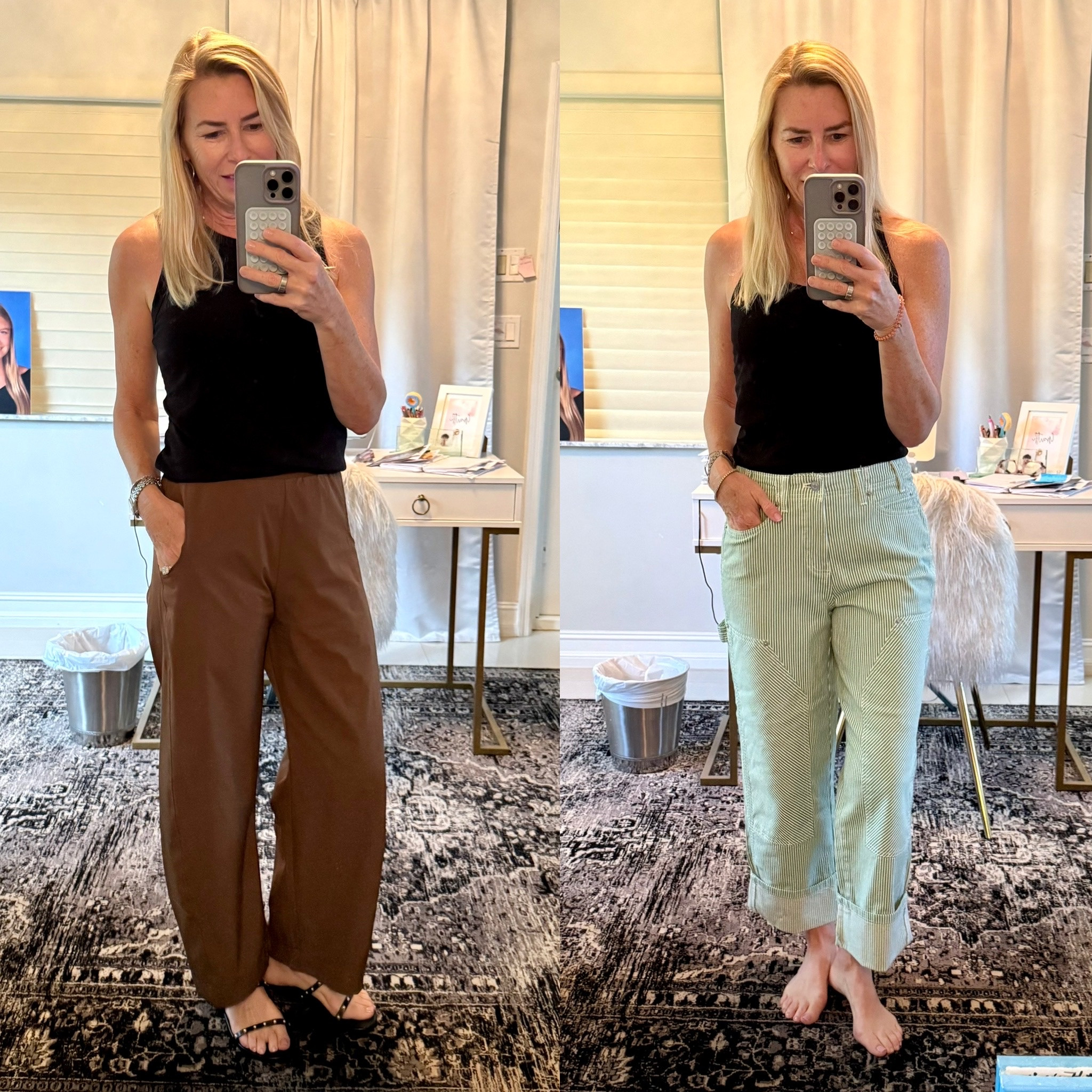 Obsessed with these two pants right now! You need them in your wardrobe.

#LTKmomlife #LTKOver40 #LTKTravel