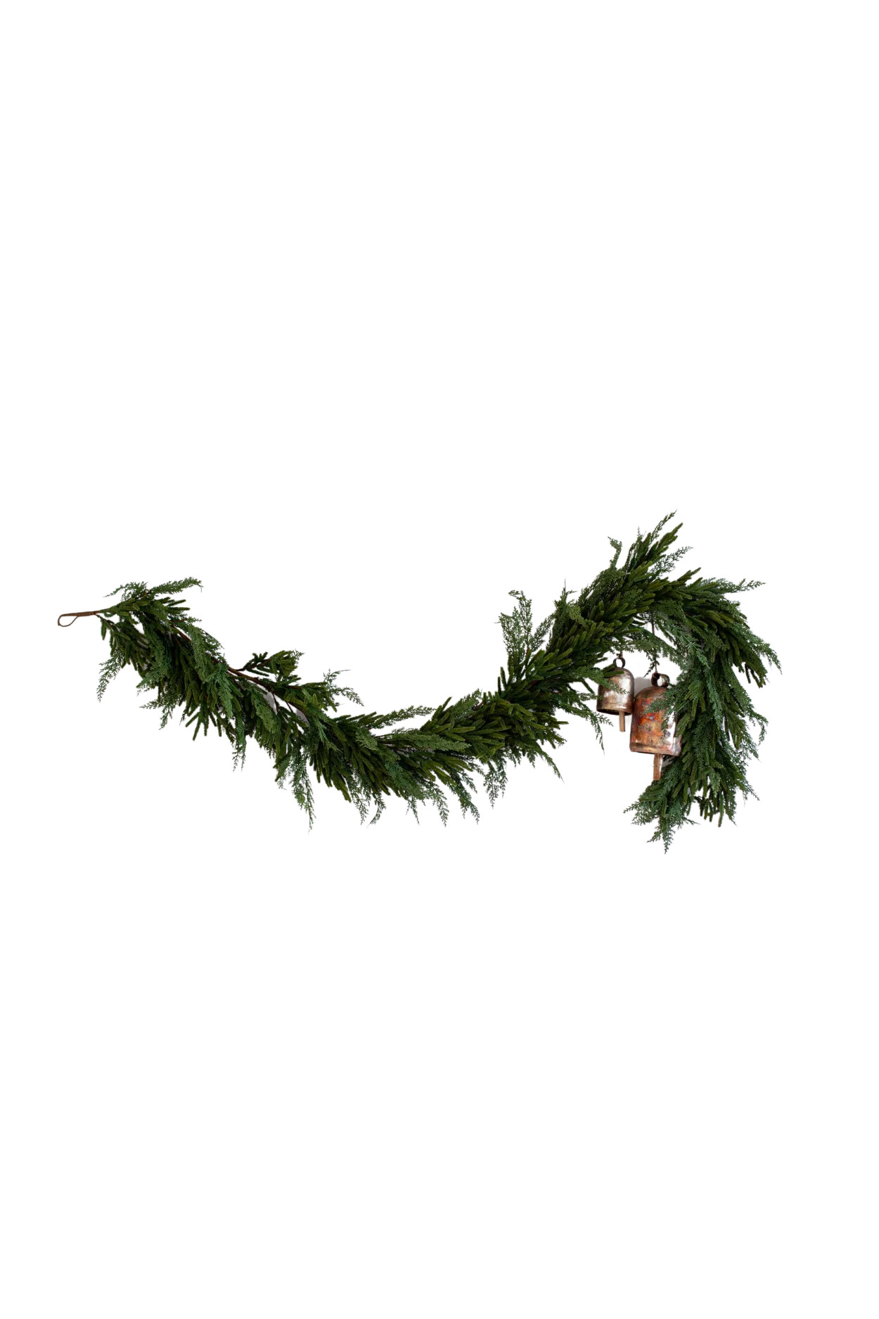 Norfolk & Cypress Mix Faux Garland 6ft / 72 inches | Luxe B Co
