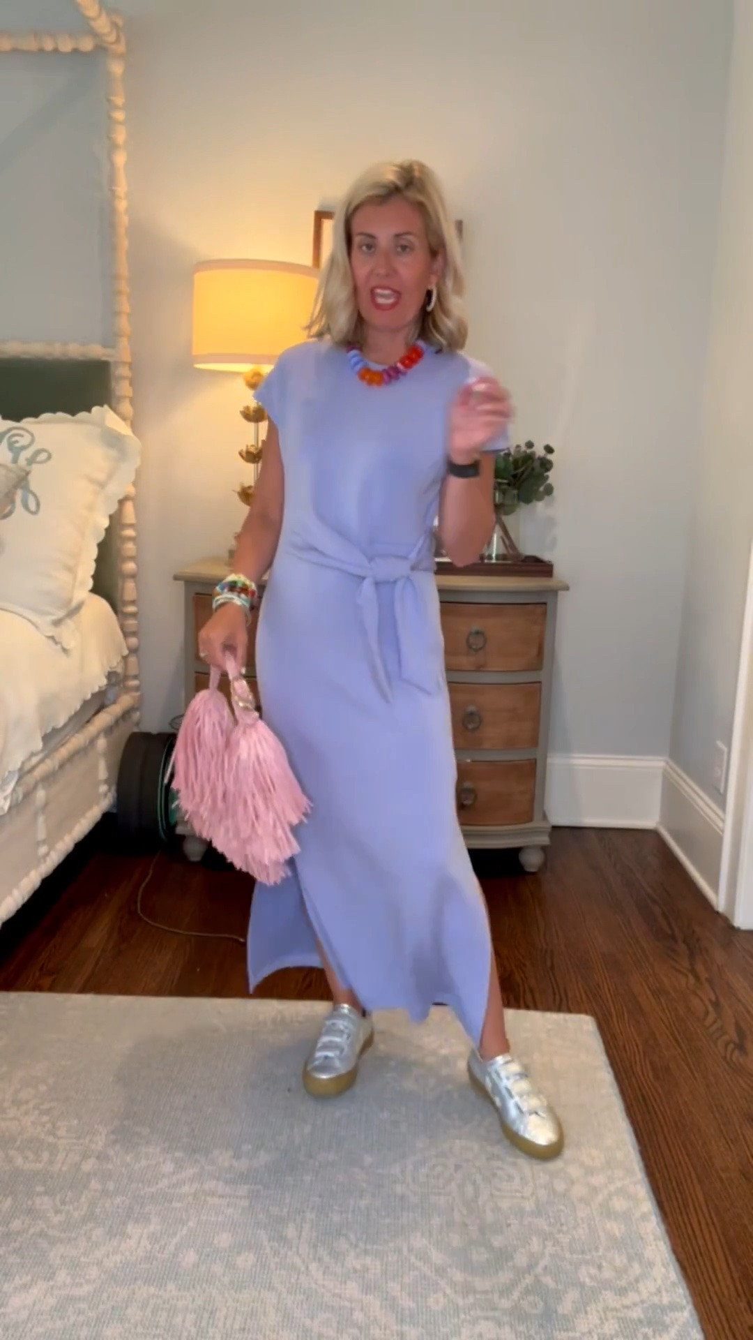 Well, this is a yes dress if I’ve ever seen one! Such a flattering fit and can totally be worn year round. 

Sizing:
Tie-Waist Maxi Dress - small
Boatneck Tank - xs
Drawstring Maxi Dress - xs
Button Down - xs
Shorts - small
Wide Leg Pant - small petite

*Code Catherine20 at Allie + Bess
*Code catherinexspanx for 15% off + free shipping on Ist order

#LTKdayinmylife #LTKmomlife #LTKOver40
