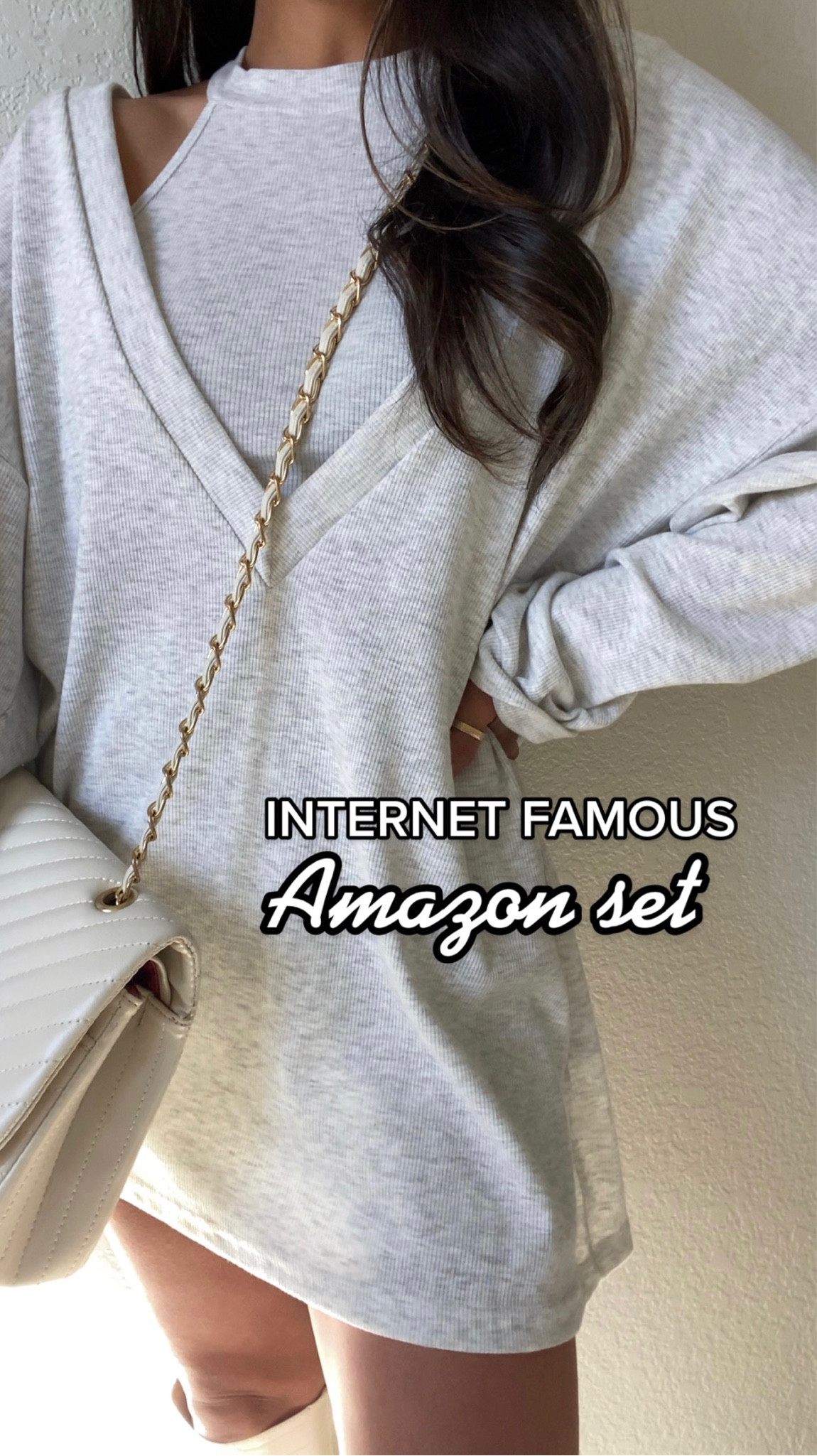 Internet famous amazon 3-piece set that I’m currently crushing on! I bought the matching shorts for added comfort since it’s such an oversized pullover on me! (Ensures coverage when bending over!)

#LTKfindsunder50 #LTKfindsunder100 #LTKstyletip