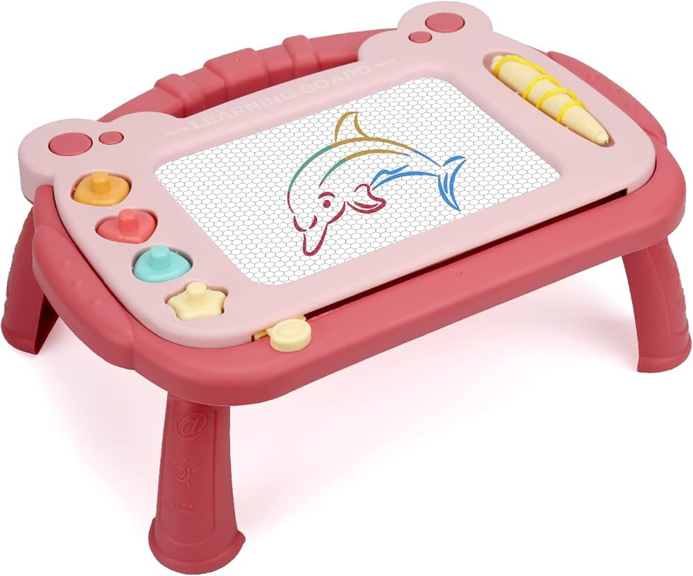 HCFJEH Magnetic Drawing Board, Sketch Doodle Board Toy, Educational Learning Toys for Toddlers 1-... | Amazon (US)