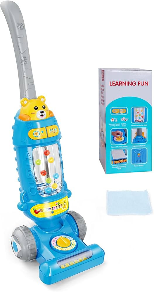 FS Toddler Vacuum Toy That Works with Lights & Sounds, Pretend Play Toy for Toddlers 1-3, Kids Va... | Amazon (US)