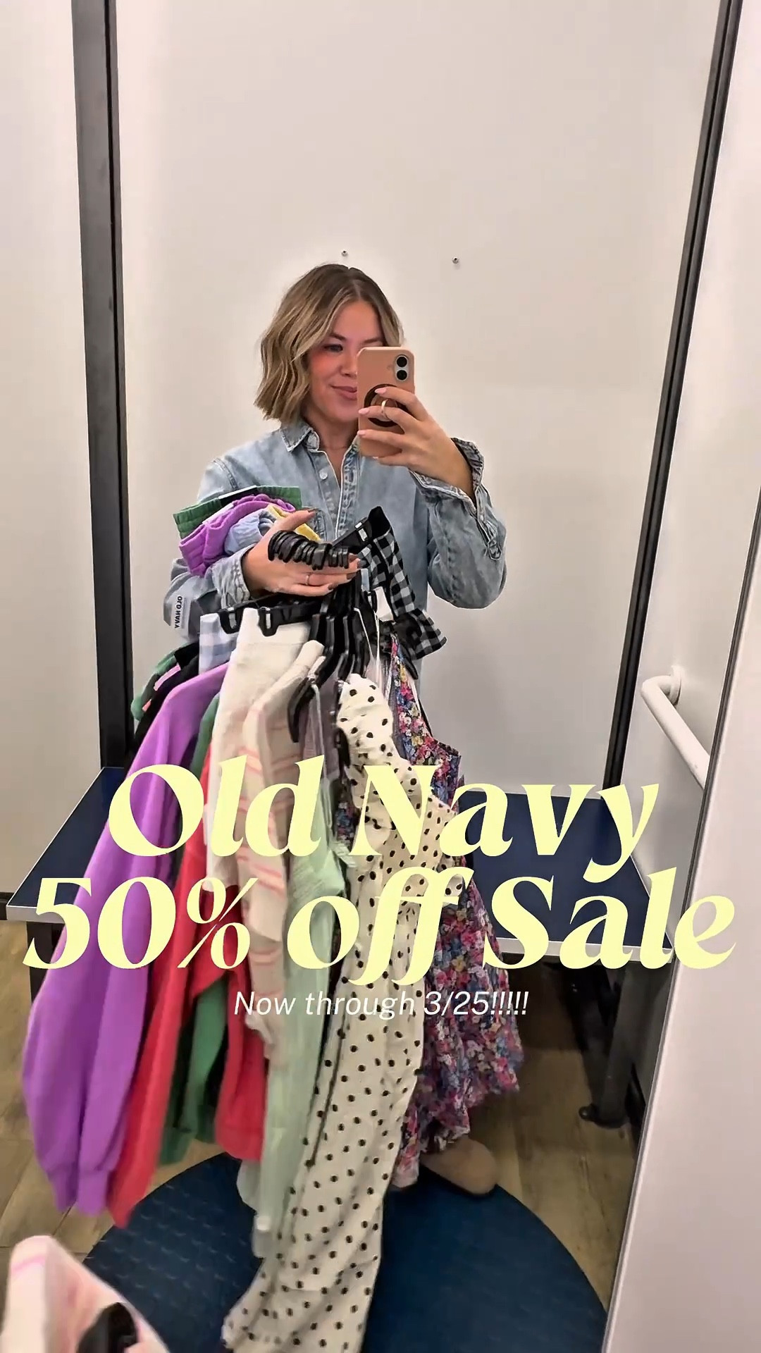 OLD NAVY 50% OFF SALE!!!! Now through 3/25!
If you have been eyeing anything now is the time! So many good casual pieces, linen pieces, matching sets , loungewear, activewear, swimsuits and dresses!
#oldnavy #oldnavysale #oldnavyfinds #oldnavystyle #oldnavyfashion #oldnavyhaul #oldnavyspring #springsale #halfoffsale #springoutfits #springfashion #casualoutfit #springdress #swimsuit #loungewear #printeddenim
#salealert


#LTKootd #LTKSeasonal #LTKSaleAlert