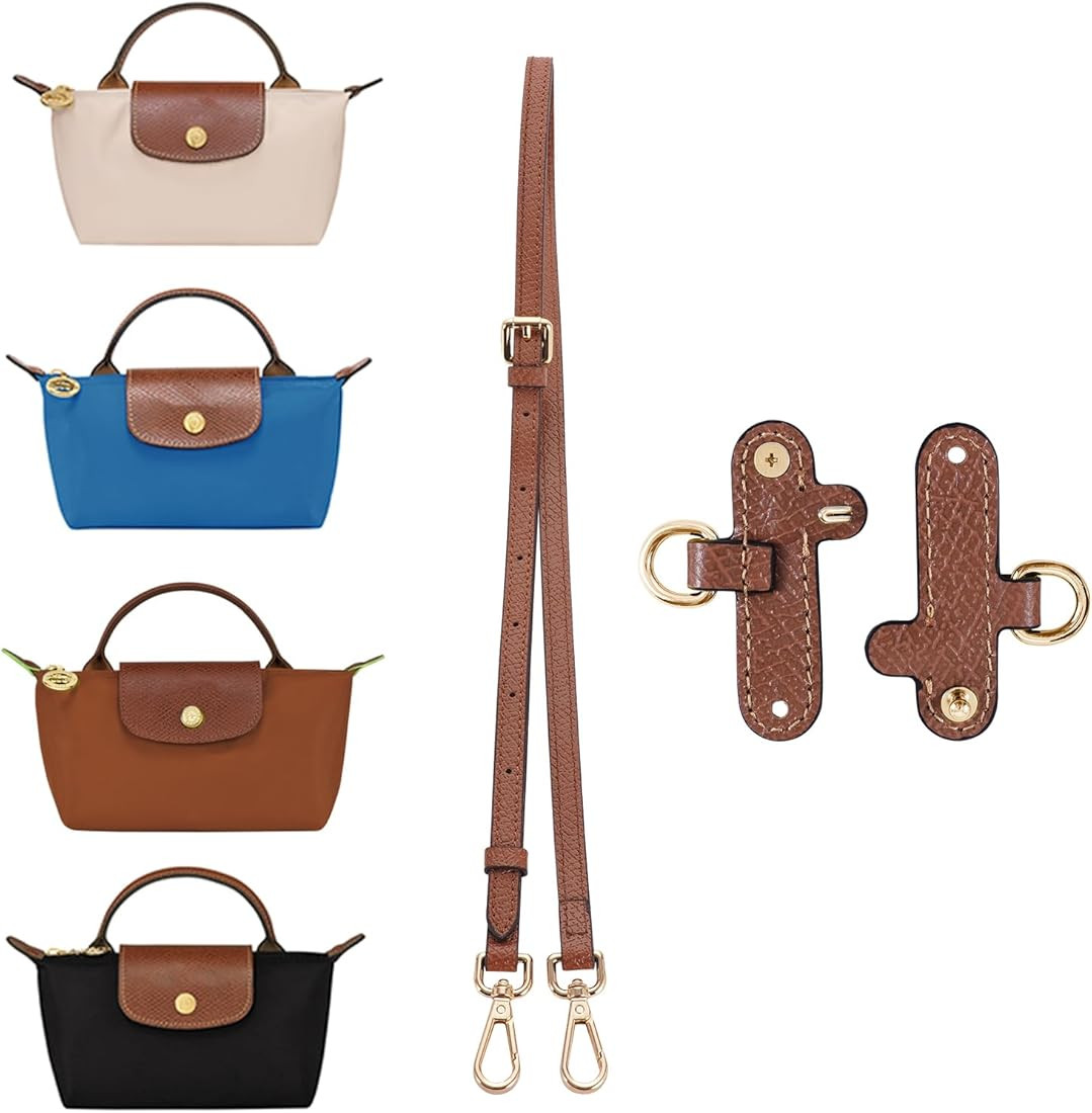 Purse Straps Replacement,Leather Handbag Crossbody Shoulder Strap Adjustable | Amazon (US)